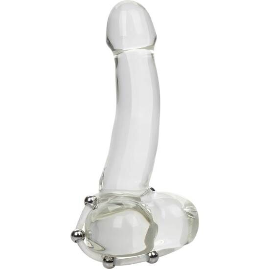 CALEXOTICS - STEEL BEADED SILICONE RING XL - My naughty haven #