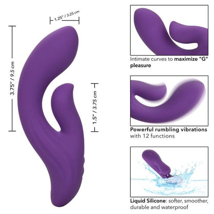CALEXOTICS - STELLA DUAL PLEASER VIOLET - My naughty haven #