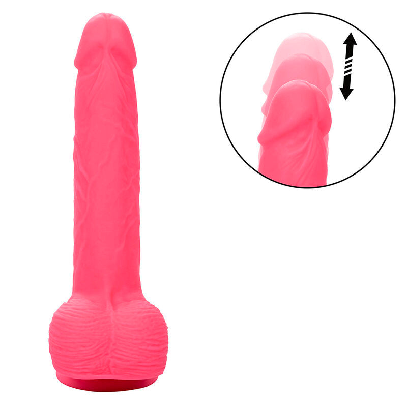 CALEXOTICS - STUDS REALISTIC VIBRATOR 10 VIBRATIONS PINK - My naughty haven #