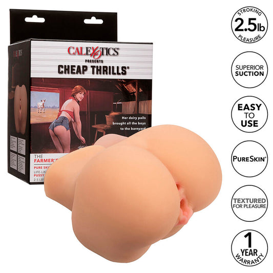 CALEXOTICS - THE FARMERS DAUGHTER DOUBLE REALISTIC MASTURBATOR FLESH - My naughty haven #