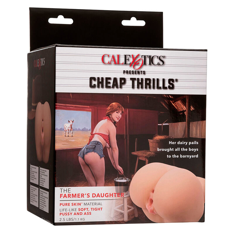 CALEXOTICS - THE FARMERS DAUGHTER DOUBLE REALISTIC MASTURBATOR FLESH - My naughty haven #