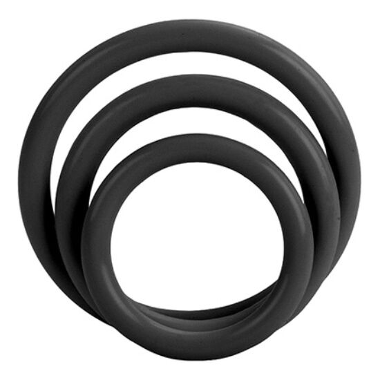 CALEXOTICS - TRI-RINGS BLACK - My naughty haven #