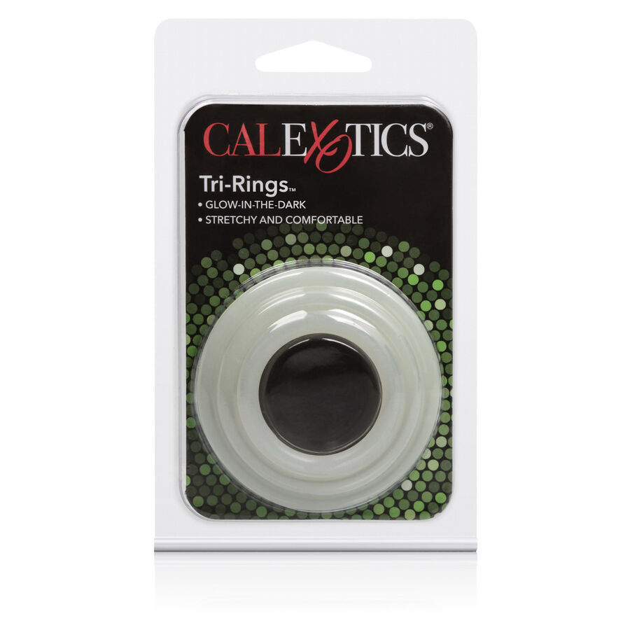 CALEXOTICS - TRI-RINGS GLOW IN THE DARK - My naughty haven #