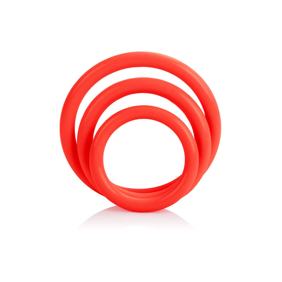 CALEXOTICS - TRI-RINGS SET RED - My naughty haven #
