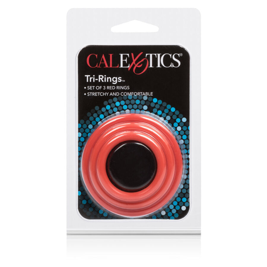 CALEXOTICS - TRI-RINGS SET RED - My naughty haven #