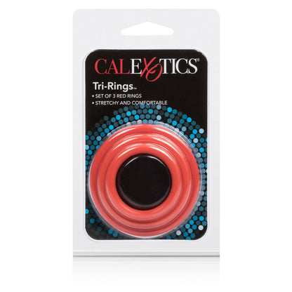 CALEXOTICS - TRI-RINGS SET RED - My naughty haven #