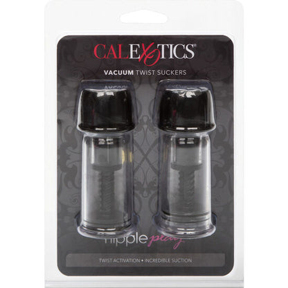 CALEXOTICS - VACCUM TWIST NIPPLE SUCTION CUP BLACK - My naughty haven #