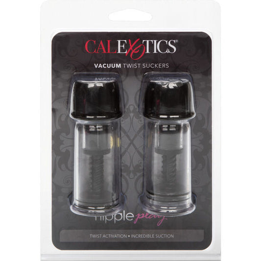 CALEXOTICS - VACCUM TWIST NIPPLE SUCTION CUP BLACK - My naughty haven #