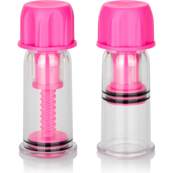 CALEXOTICS - VACCUM TWIST PINK NIPPLE SUCTION CUP - My naughty haven #