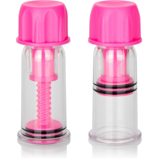 CALEXOTICS - VACCUM TWIST PINK NIPPLE SUCTION CUP - My naughty haven #