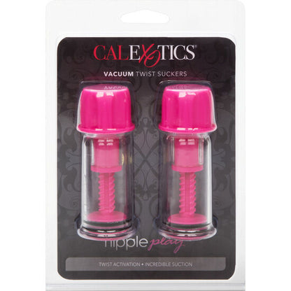 CALEXOTICS - VACCUM TWIST PINK NIPPLE SUCTION CUP - My naughty haven #