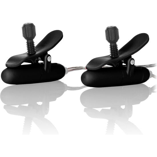 CALEXOTICS - VIBR HEATED NIPPLE TEASERS BLACK - My naughty haven #
