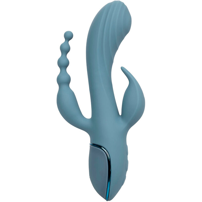 CALEXOTICS - VIBRATOR TRIPLE ECSTASY GREY - My naughty haven #