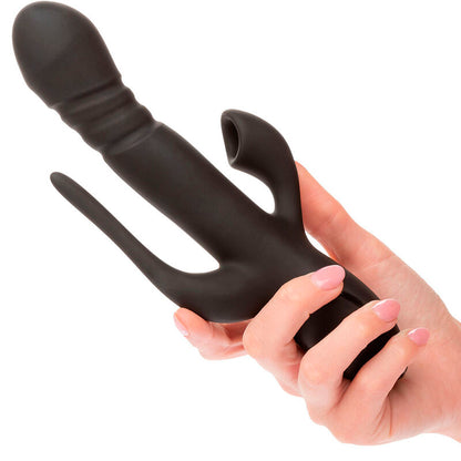 CALEXOTICS - VIBRATOR TRIPLE EUPHORIA BLACK - My naughty haven #