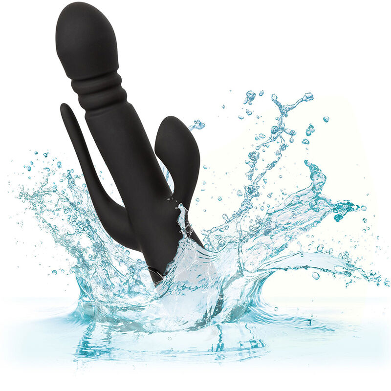 CALEXOTICS - VIBRATOR TRIPLE EUPHORIA BLACK - My naughty haven #