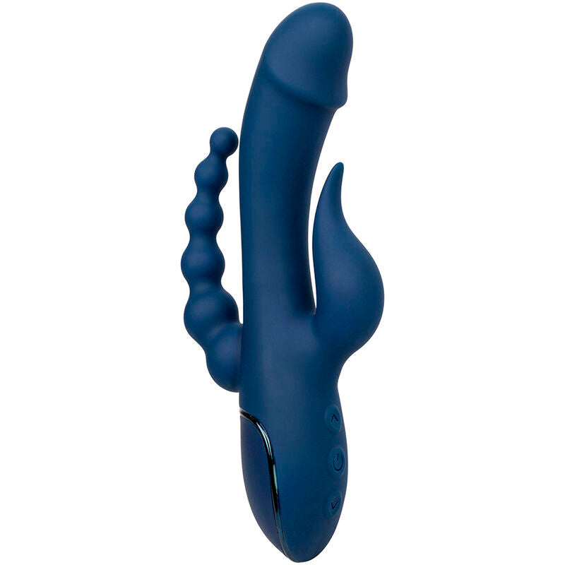 CALEXOTICS - VIBRATOR TRIPLE ORGASM BLUE - My naughty haven #