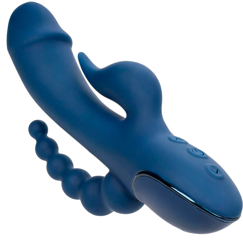 CALEXOTICS - VIBRATOR TRIPLE ORGASM BLUE - My naughty haven #