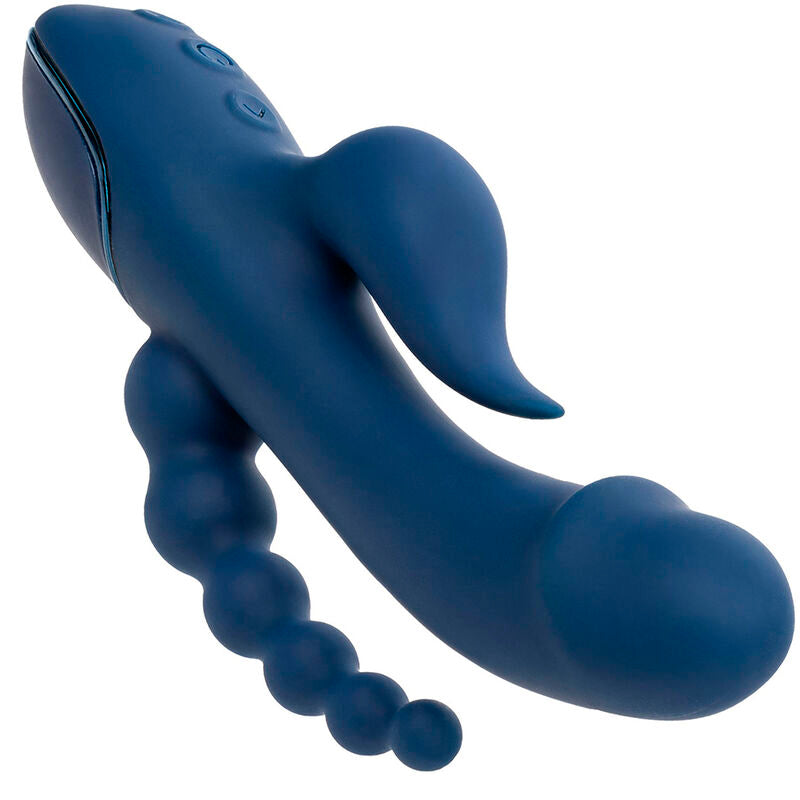 CALEXOTICS - VIBRATOR TRIPLE ORGASM BLUE - My naughty haven #