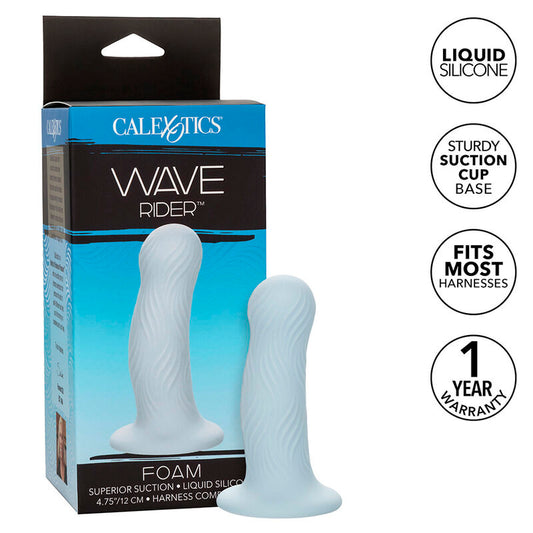 CALEXOTICS - WAVE RIDER FOAM ANAL PLUG BLUE - My naughty haven #