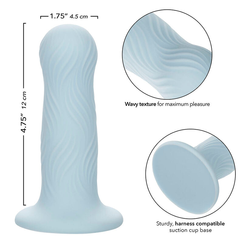 CALEXOTICS - WAVE RIDER FOAM ANAL PLUG BLUE - My naughty haven #