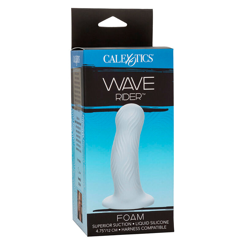 CALEXOTICS - WAVE RIDER FOAM ANAL PLUG BLUE - My naughty haven #