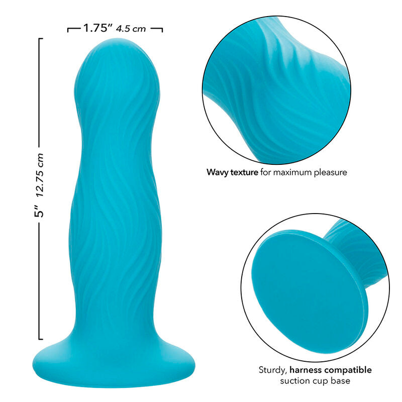 CALEXOTICS - WAVE RIDER SWELL ANAL PLUG BLUE - My naughty haven #