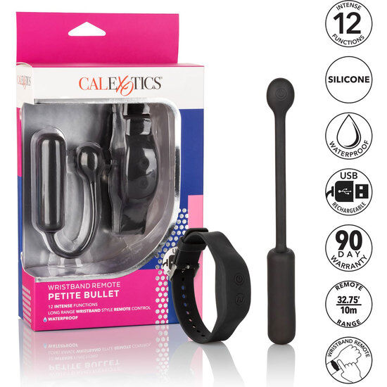 CALEXOTICS - WRISTBAND REMOTE PETITE BULLET - My naughty haven #