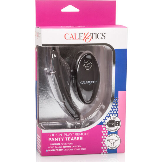 CALEXOTICS - XO REMOTE LOCK N PLAY PANTY TEASER - My naughty haven #