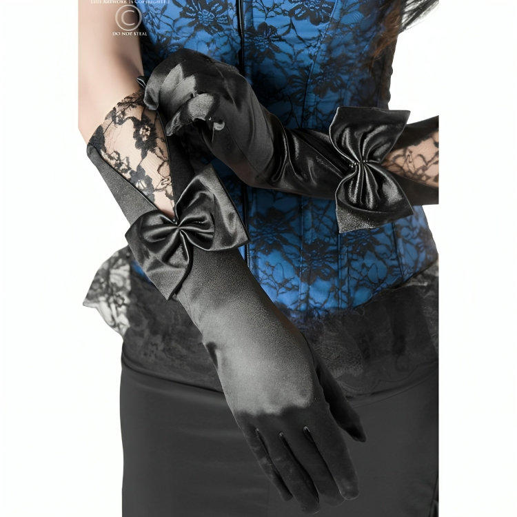 CHILIROSE - CR 3252 GLOVES BLACK - My naughty haven #