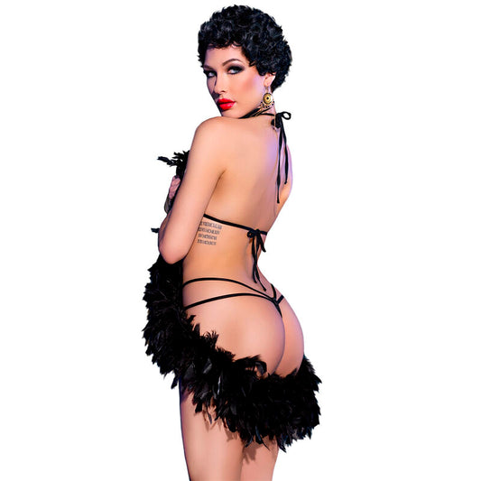 CHILIROSE - CR 4479 BODYSUIT CROTCHLESS BLUE S/M - My naughty haven #