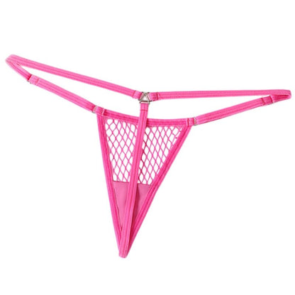 CHILIROSE - CR 4856 RED FISHNET MICRO THONG S/M - My naughty haven #