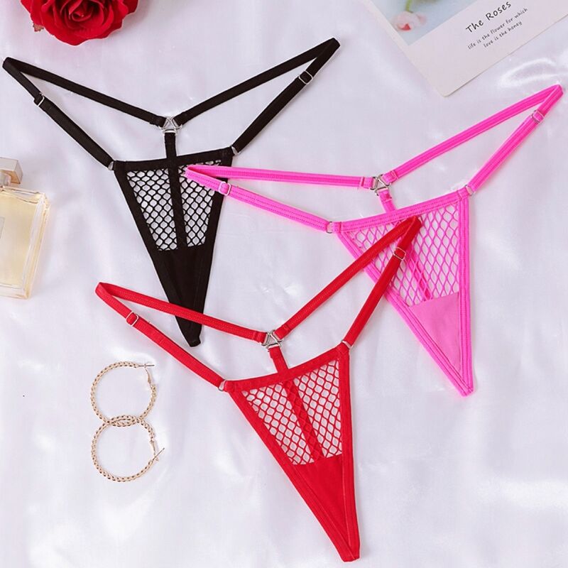 CHILIROSE - CR 4856 RED FISHNET MICRO THONG S/M - My naughty haven #