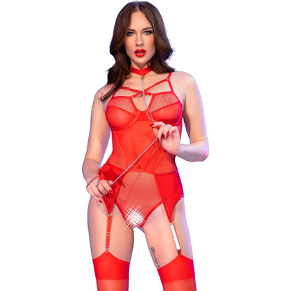 CHILIROSE - CR 4879 CROTCHLESS BODYSUIT BLACK S - My naughty haven #