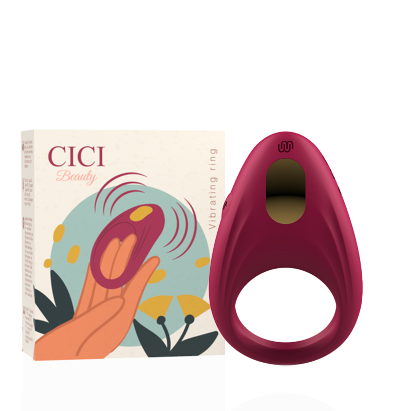 CICI BEAUTY - PREMIUM SILICONE VIBRATING RING - My naughty haven #