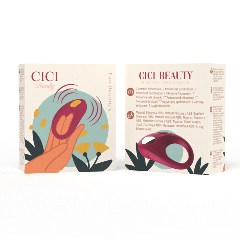 CICI BEAUTY - PREMIUM SILICONE VIBRATING RING - My naughty haven #