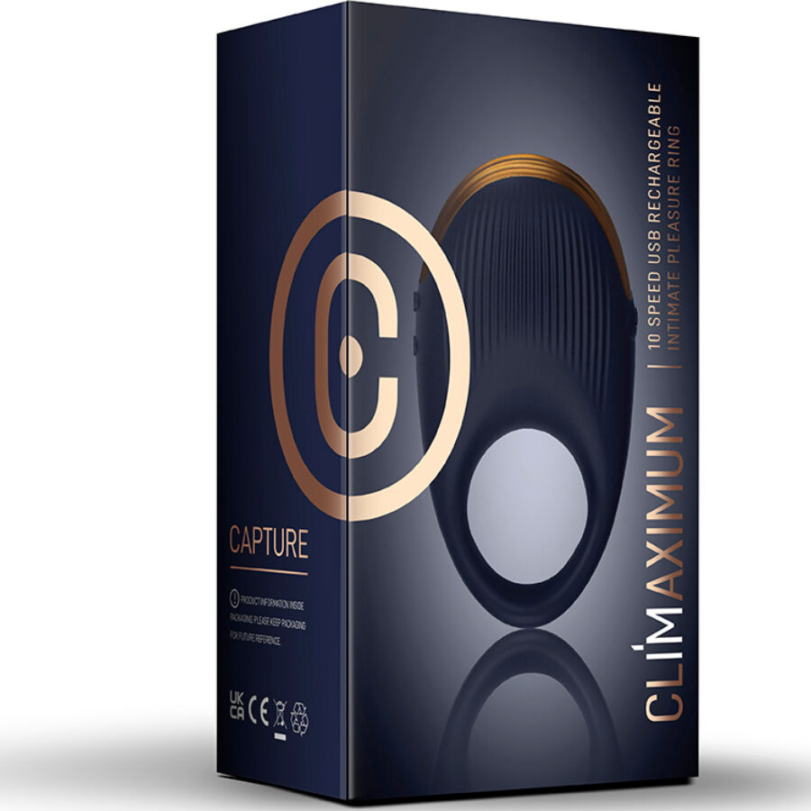 CLIMAXIMUM - CAPTURE SENSORY COCK RING VIBRATOR - My naughty haven #