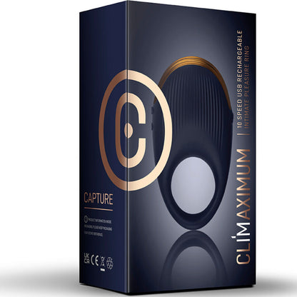 CLIMAXIMUM - CAPTURE SENSORY COCK RING VIBRATOR - My naughty haven #