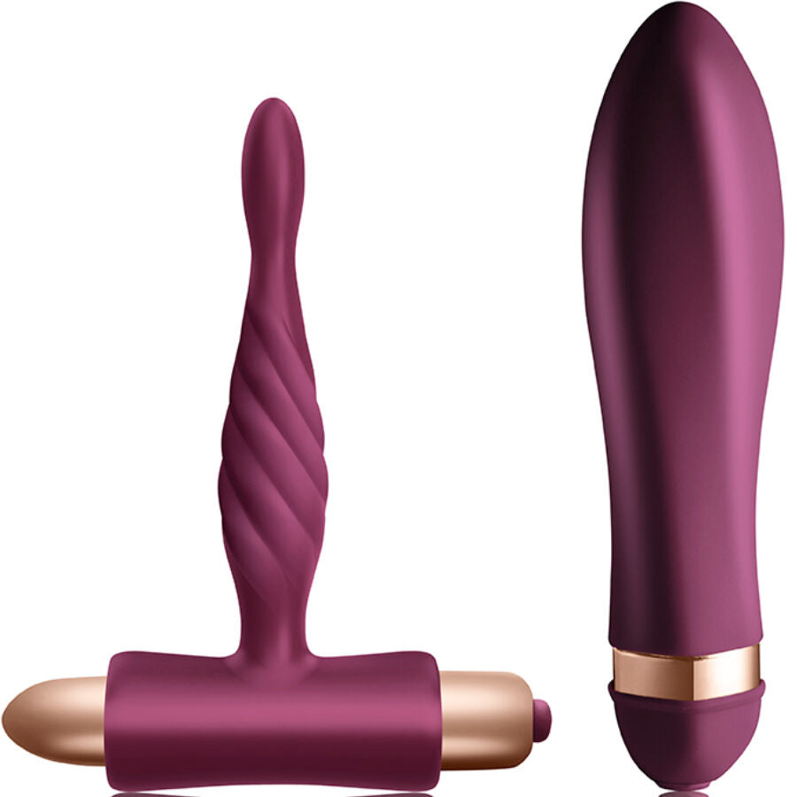 CLIMAXIMUM - DARE KIT TWISTED VIBRATOR + ANAL PLUG BEGINNER - My naughty haven #