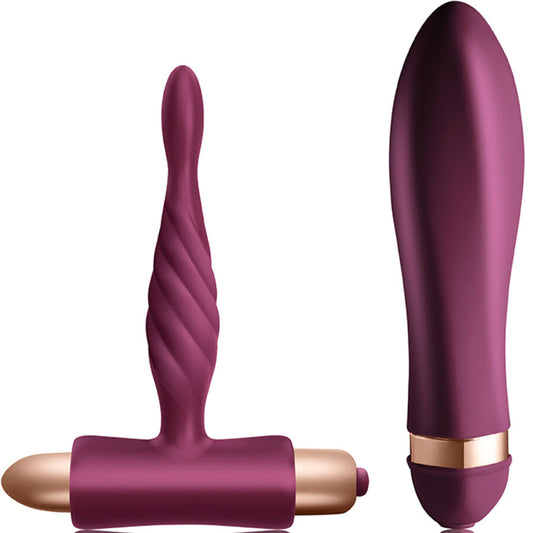 CLIMAXIMUM - DARE KIT TWISTED VIBRATOR + ANAL PLUG BEGINNER - My naughty haven #
