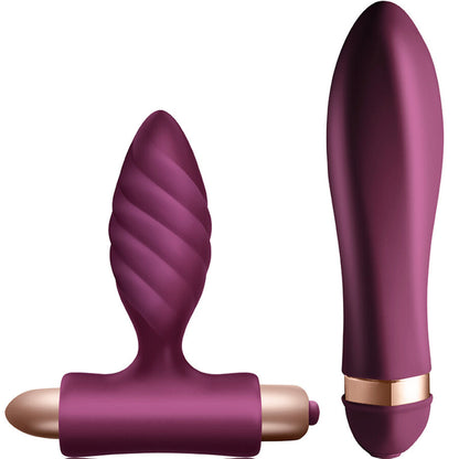 CLIMAXIMUM - DESIRE KIT TWISTED VIBRATOR + ANAL PLUG - My naughty haven #
