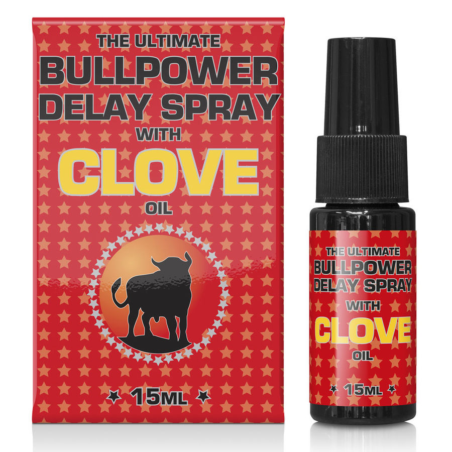 COBECO - BULL POWER CLOVE DELAY SPRAY 15ML - My naughty haven #