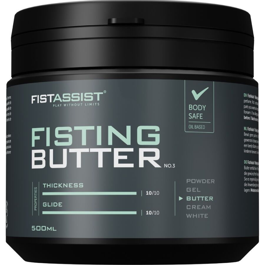 COBECO - FIST ASSIST BUTTER LUBRICANT OIL-BASED 500 ML - My naughty haven #