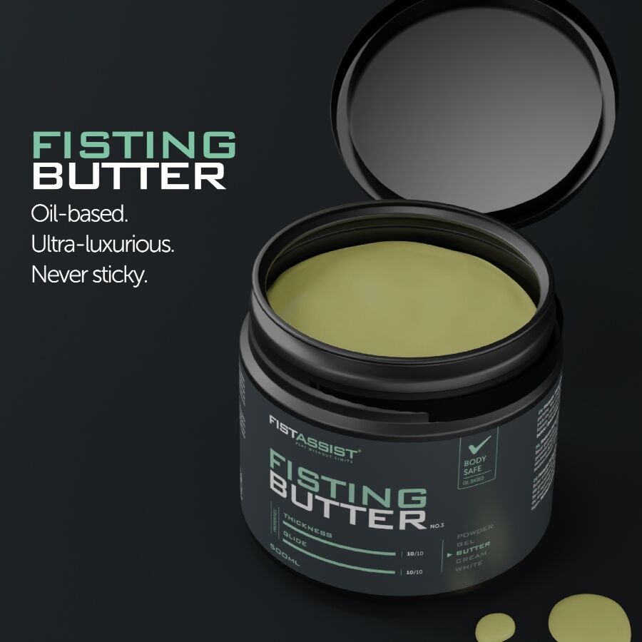 COBECO - FIST ASSIST BUTTER LUBRICANT OIL-BASED 500 ML - My naughty haven #