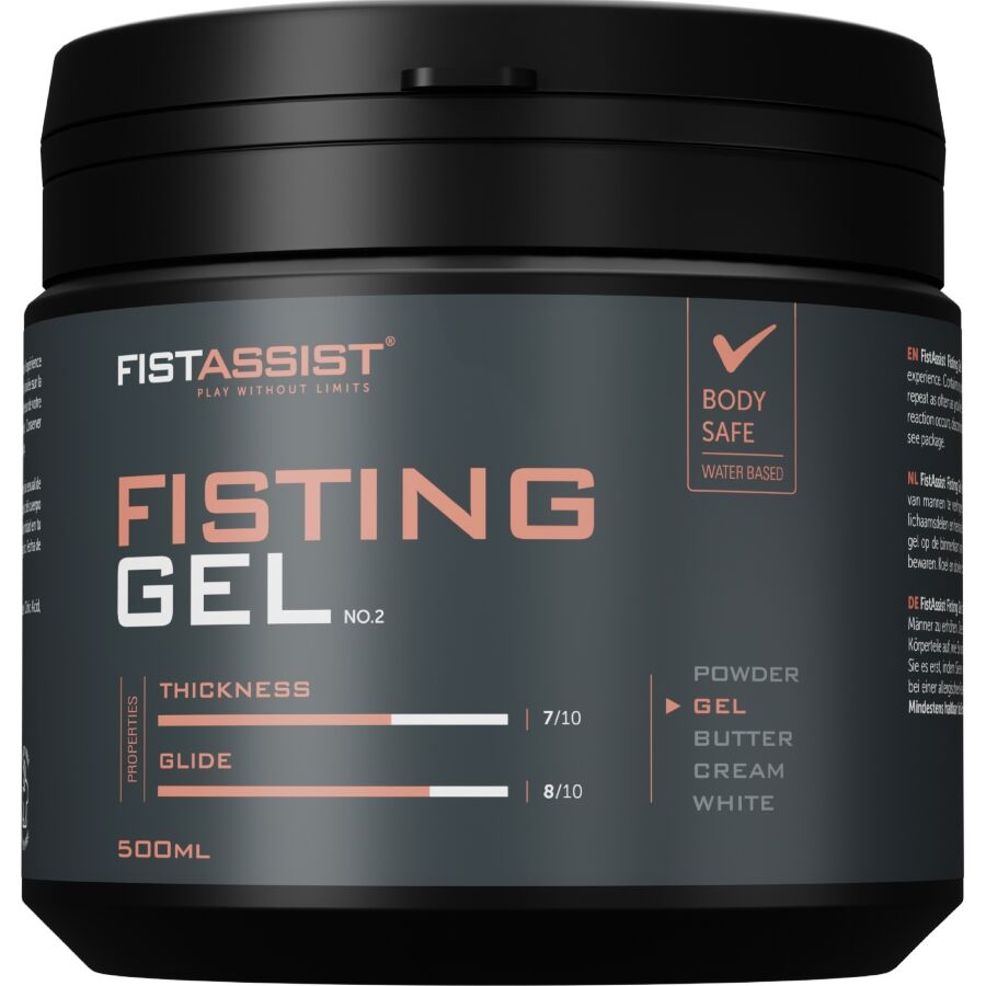 COBECO - FIST ASSIST FISTING GEL EXTRA-THICK WATER-BASED 500 ML - My naughty haven #