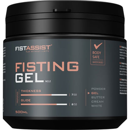 COBECO - FIST ASSIST FISTING GEL EXTRA-THICK WATER-BASED 500 ML - My naughty haven #