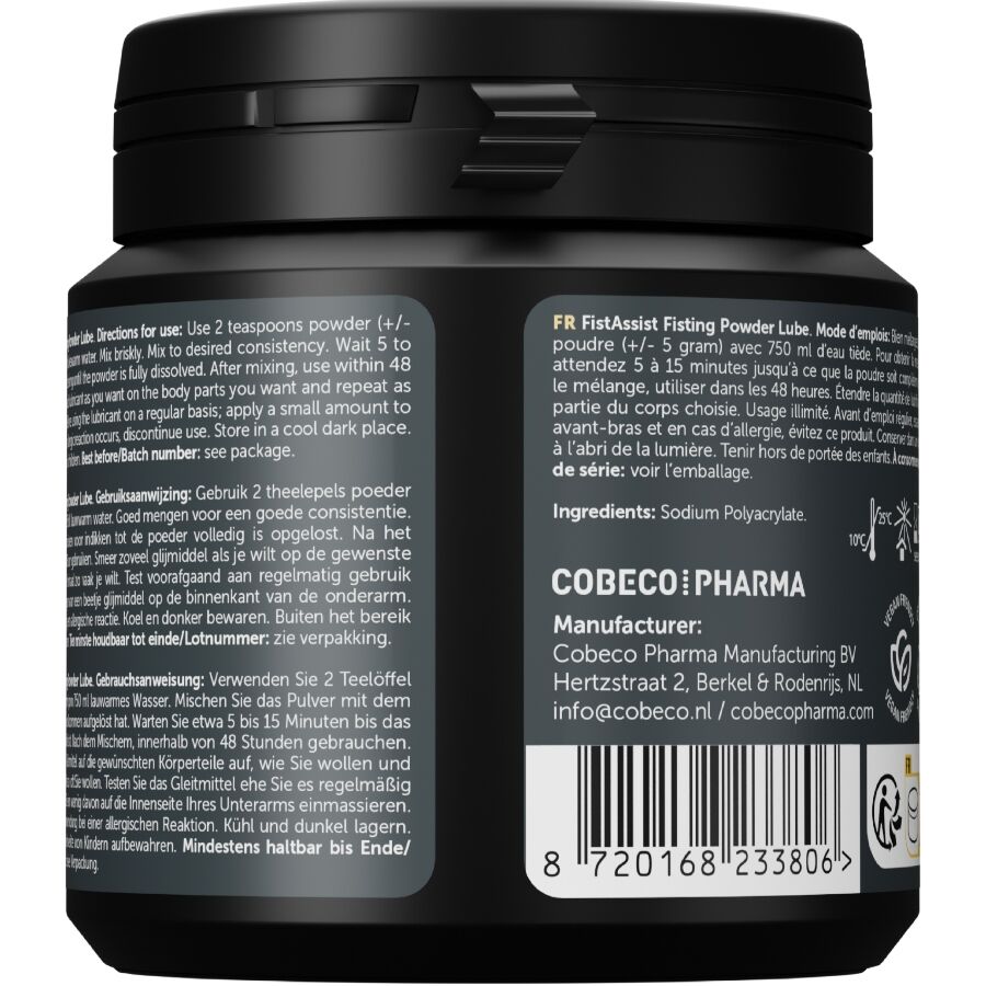 COBECO - FIST ASSIST POWDER LUBE 135 GR - My naughty haven #