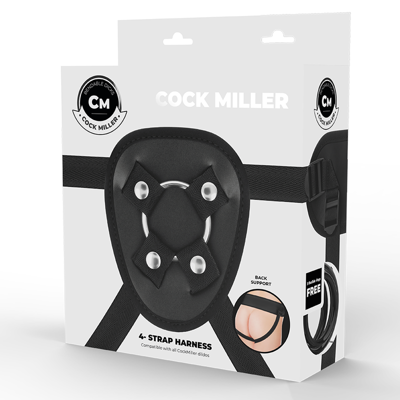 COCK MILLER - ADJUSTABLE HARNESS & RINGS - My naughty haven #