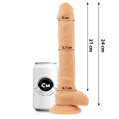 COCK MILLER - SILICONE DENSITY ARTICULABLE COCKSIL 24 CM - My naughty haven #