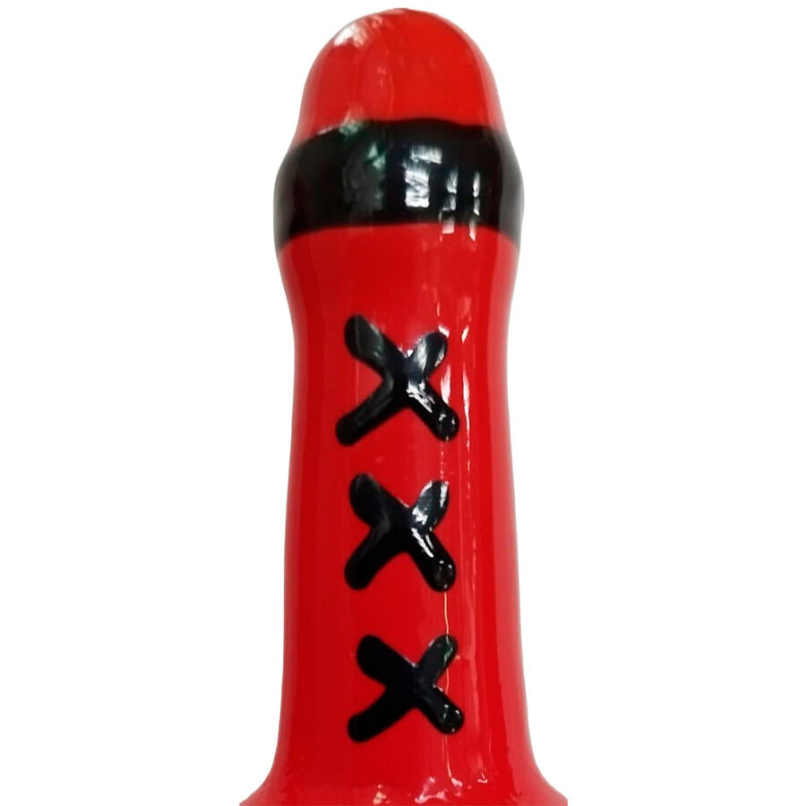 CONDOMERIE - HANDPAINTED NOVELTY CONDOMS AMSTERDAM RED - My naughty haven #