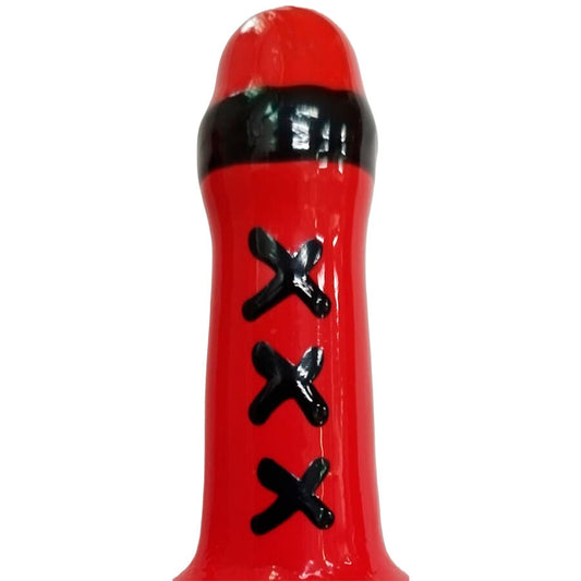 CONDOMERIE - HANDPAINTED NOVELTY CONDOMS AMSTERDAM RED - My naughty haven #